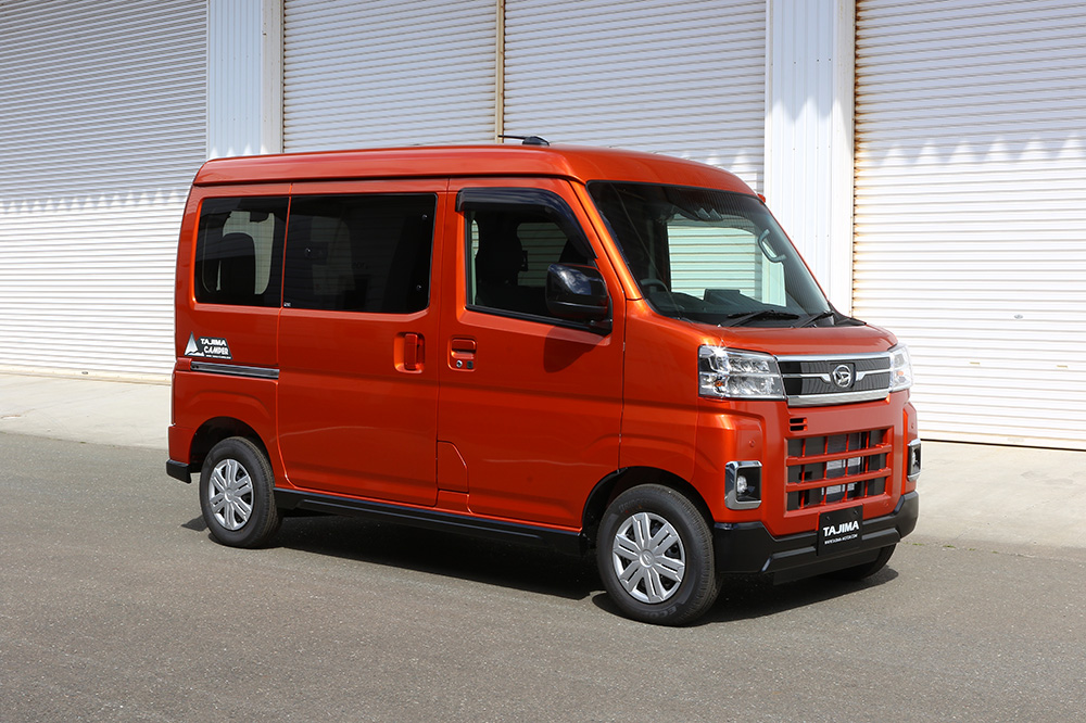 軽自動車　キャンピングカー　キャンプ　普段使い