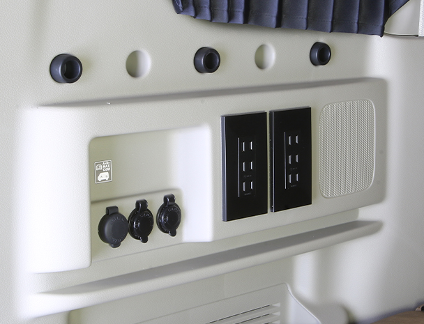 軽キャンパー 電装システム 