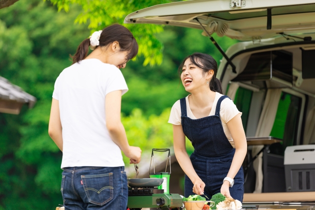 軽自動車　キャンピングカー　キャンプ　普段使い